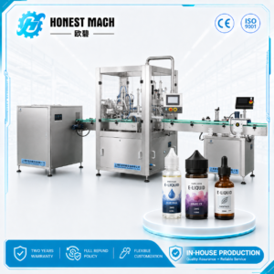 chubby gorilla bottle e liquid filling machine