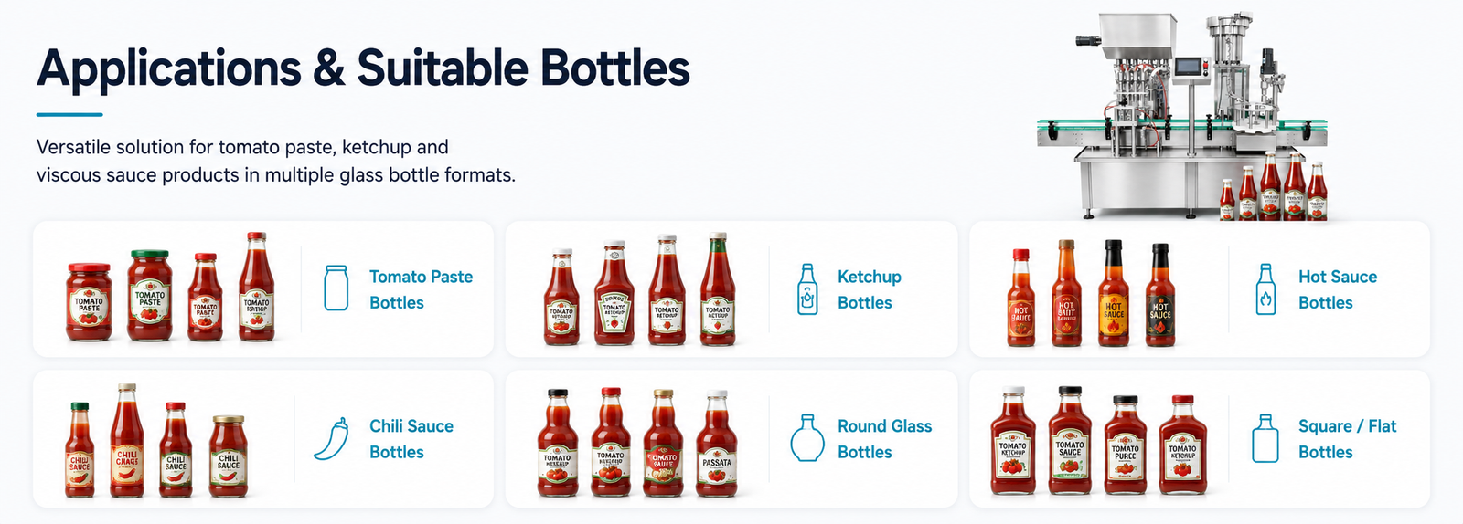 automatic-glass-bottle-tomato-paste-filling-machine-applications