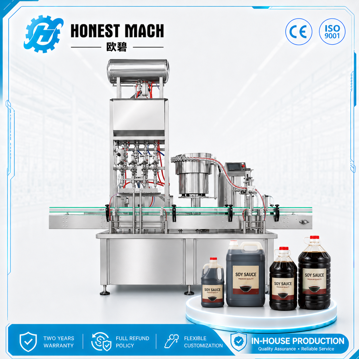 automatic-soy-sauce-filling-machine Automatic Soy Sauce Filling Machine for Bottles