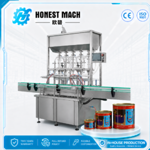 Automatic Tin Can Oil Filling Machine