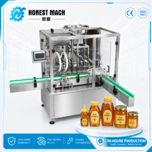 2 heads honey filling machine