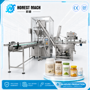 Automatic Powder Filling Machine for Bottle & Jar Packaging