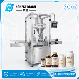 Dry Syrup Powder Filling Machine for Pharmaceutical Bottle Filling