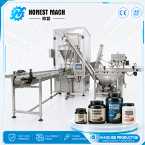 Protein Powder Filling Machine for Jar and Bottle Packaging