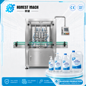 5l-sanitizer-filling-machine line