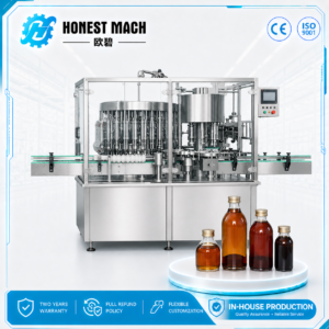 high speed syrup filling machine