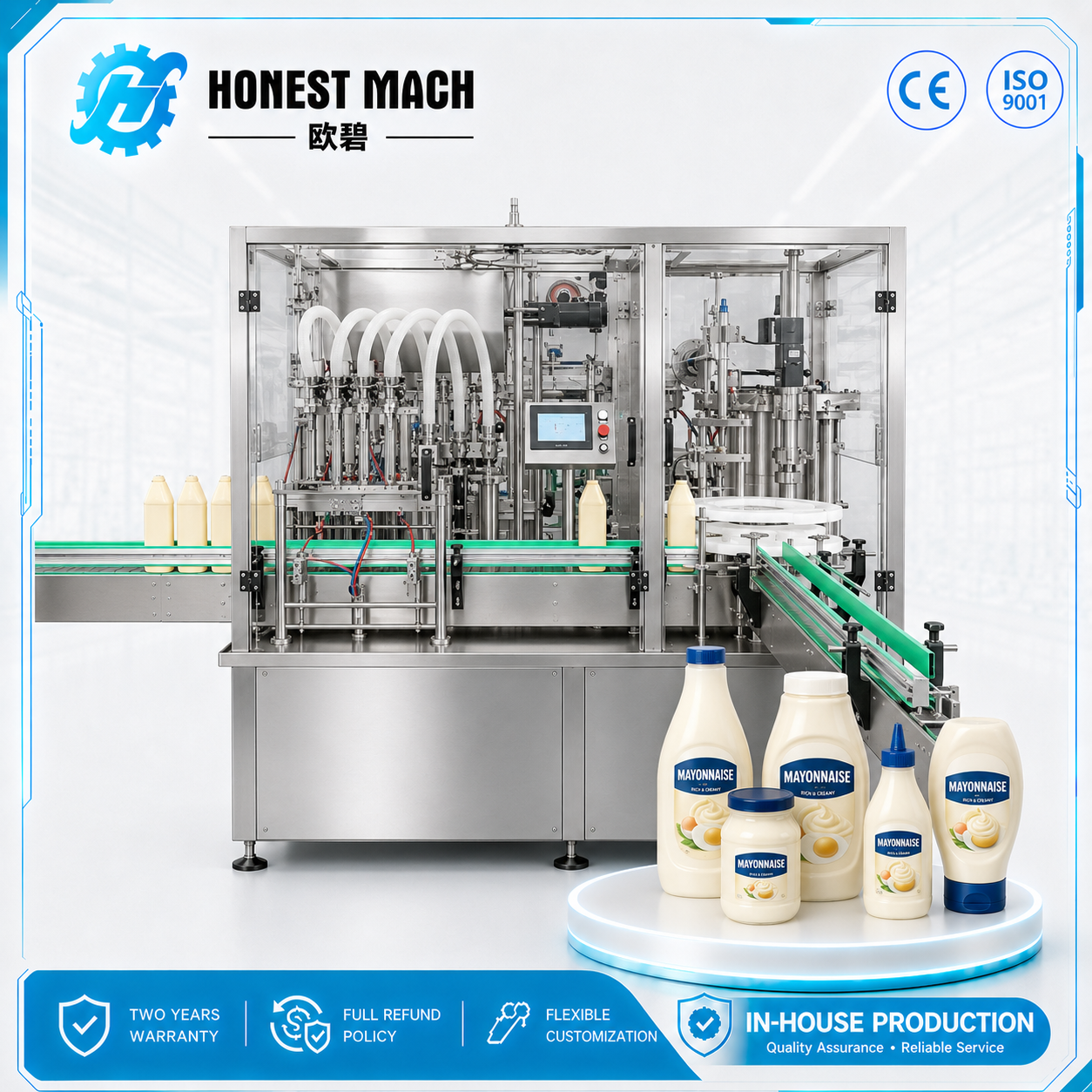 mayonnaise filling machine mayonnaise filling machine