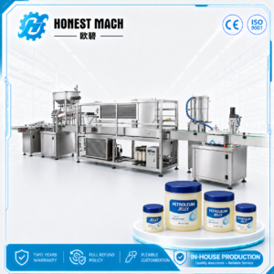petroleum jelly filing machine