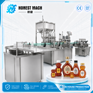plastic bottle honey filling machine