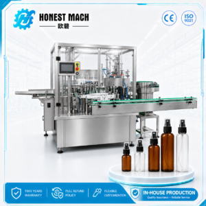 spray bottle filling machine
