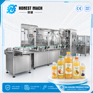 Automatic 4 Head Juice Filling Machine for Bottles