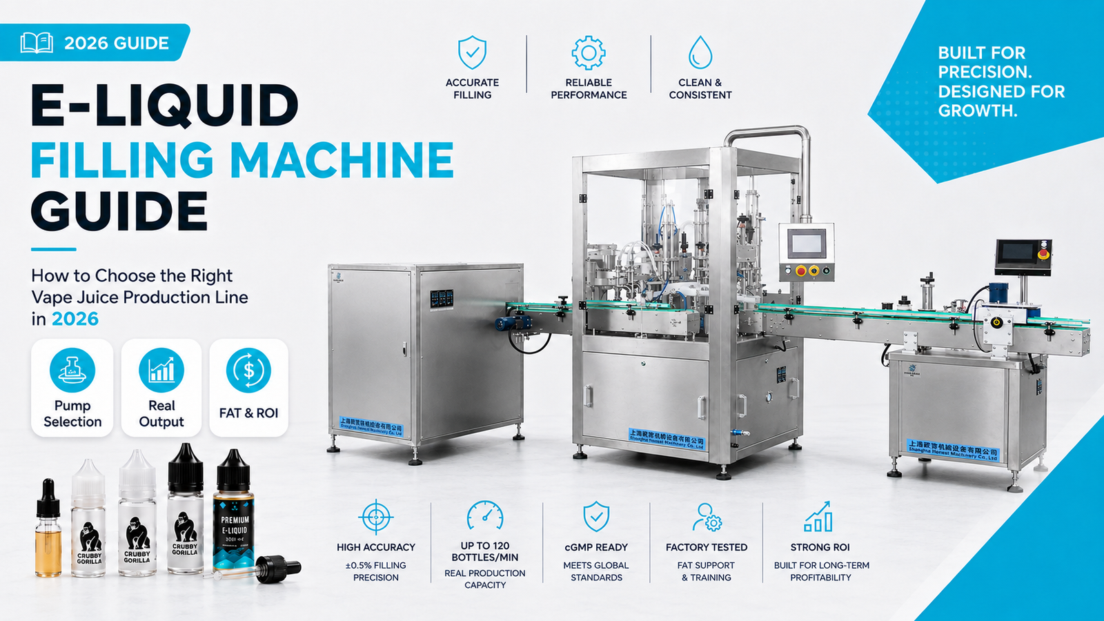e-liquid filling machine