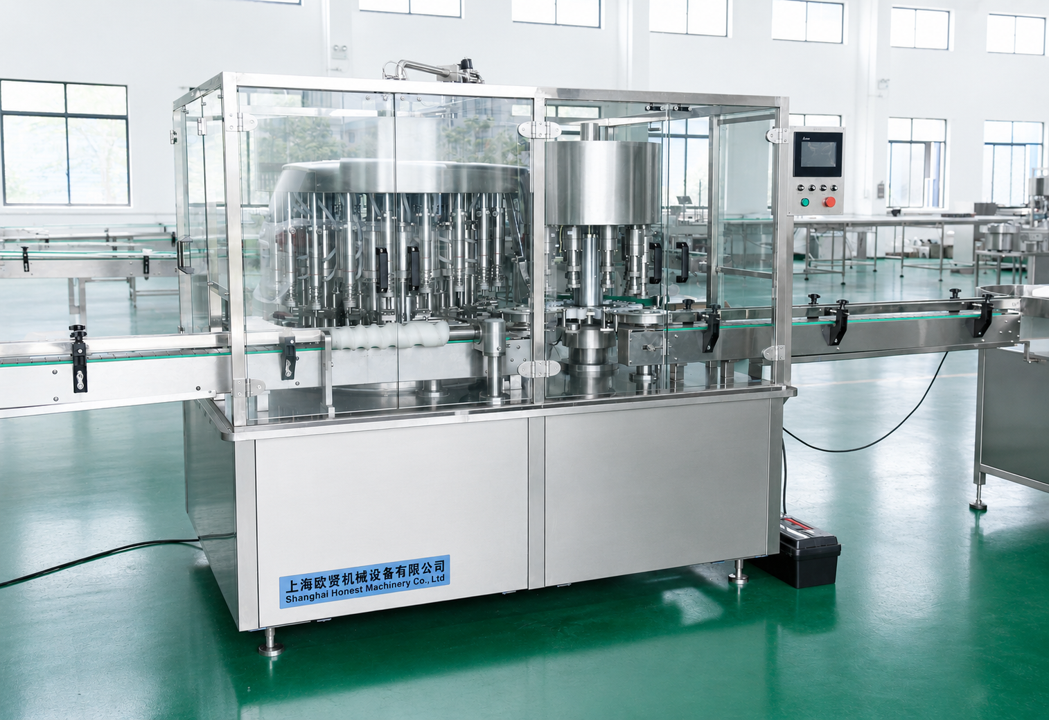 high speed syrup filling machine
