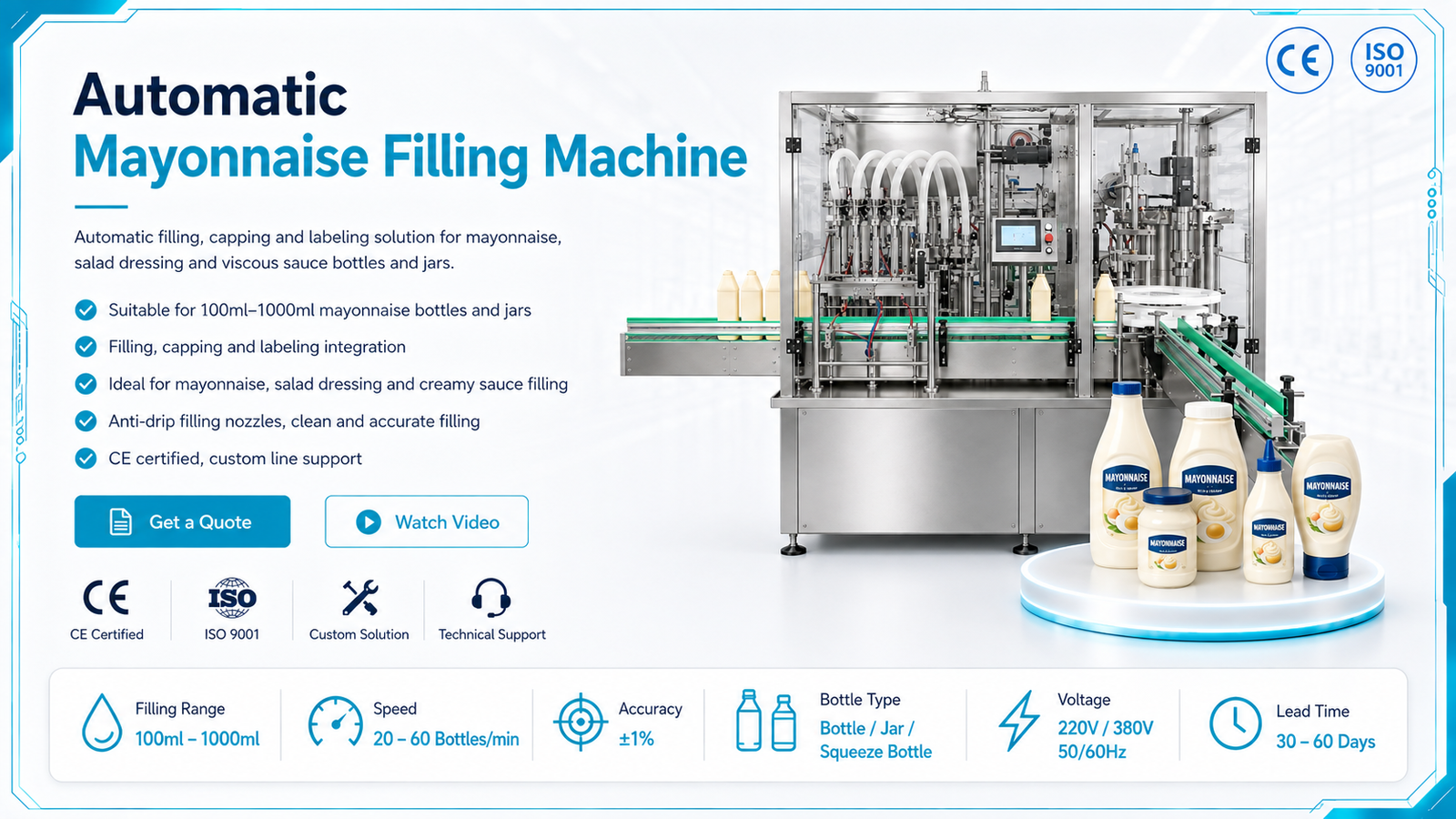 automatic-mayonnaise-filling-machine