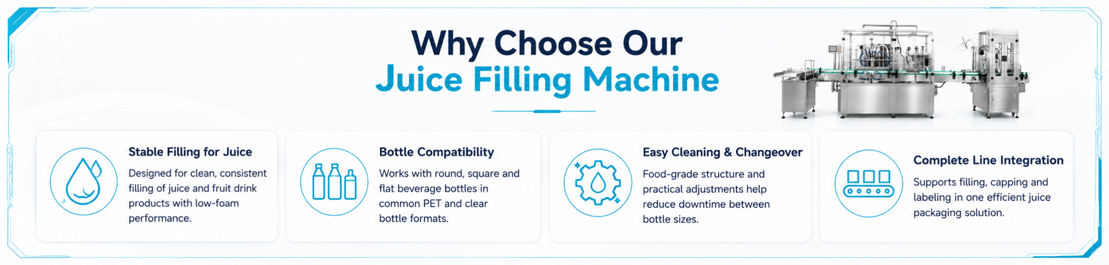 Why Choose Our Juice Filling Machine