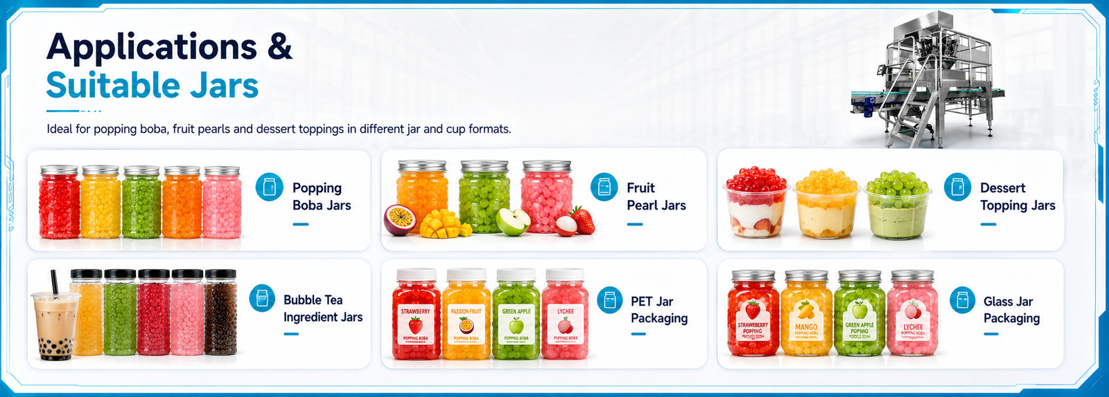 popping-boba-packing-machine-applications-suitable-jars